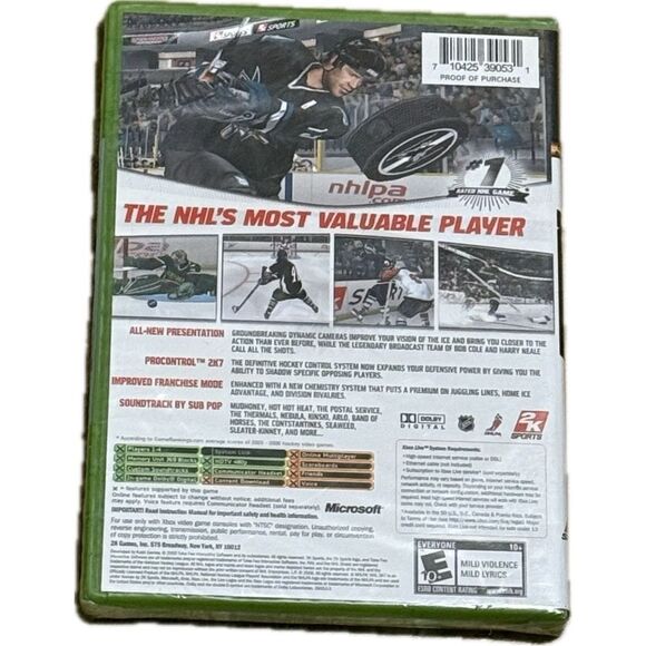 NHL 2K7 (Microsoft Xbox, 2006)
NEW -SEALED - Picture 2 of 2